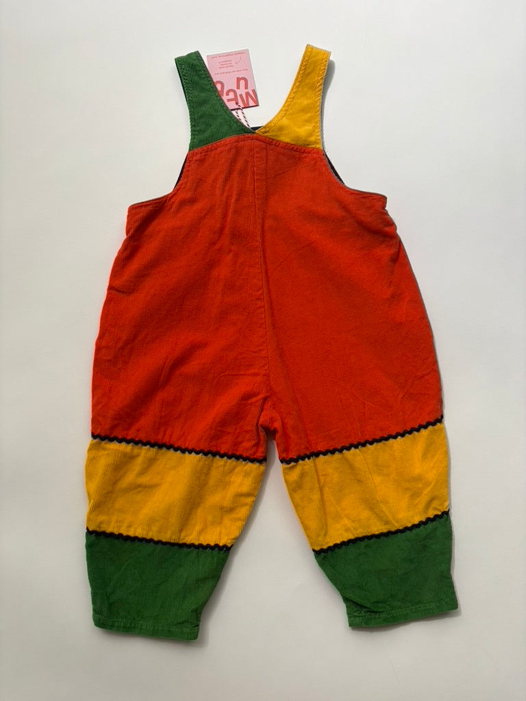 velours salopette (maat 86)