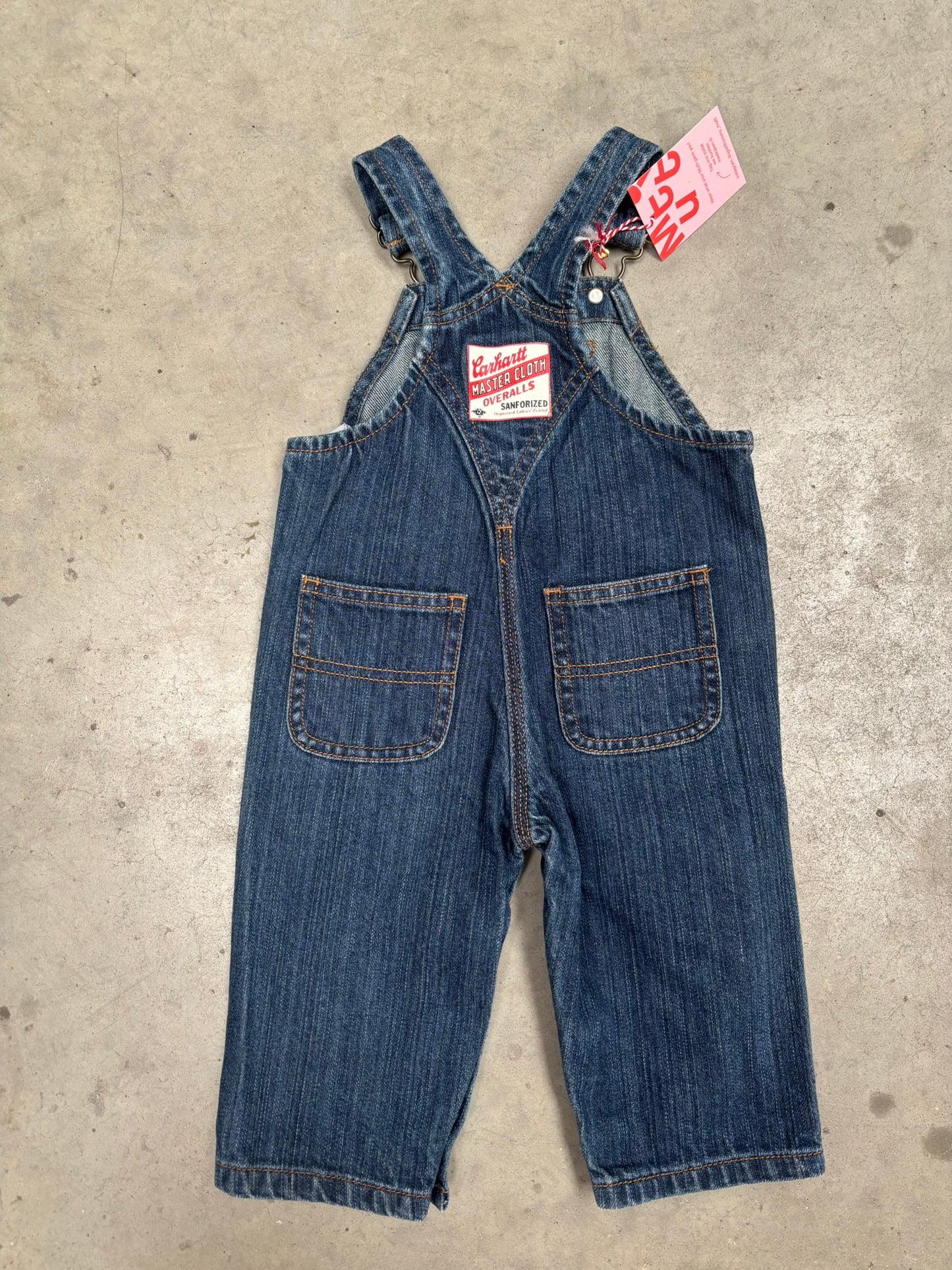jeanssalopette Carhartt (12 mnd)