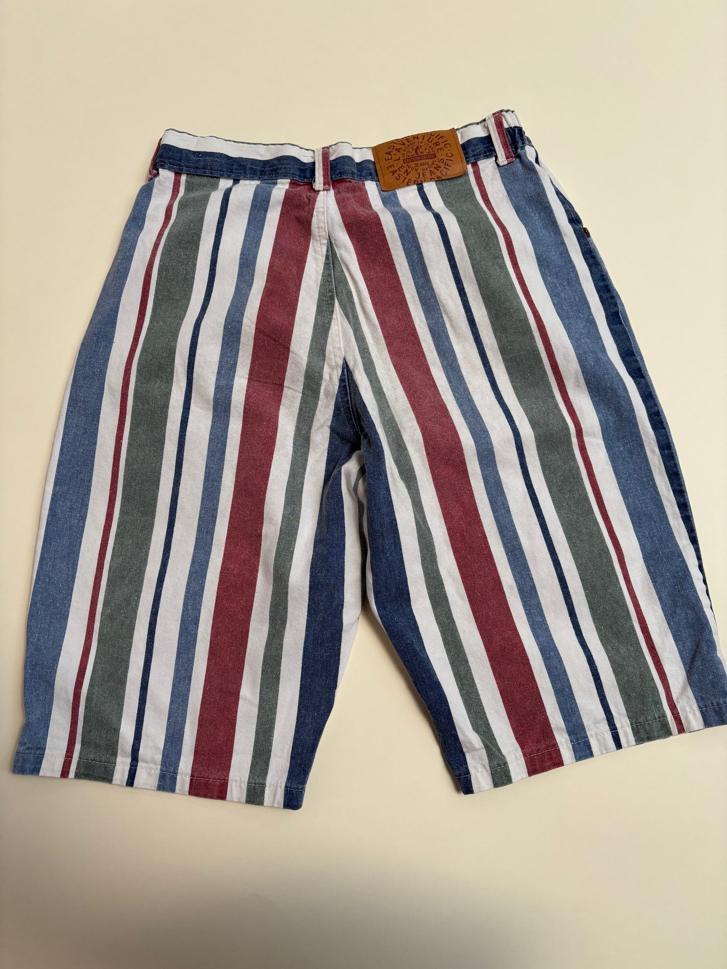 jeansshort strepen (12 jaar)