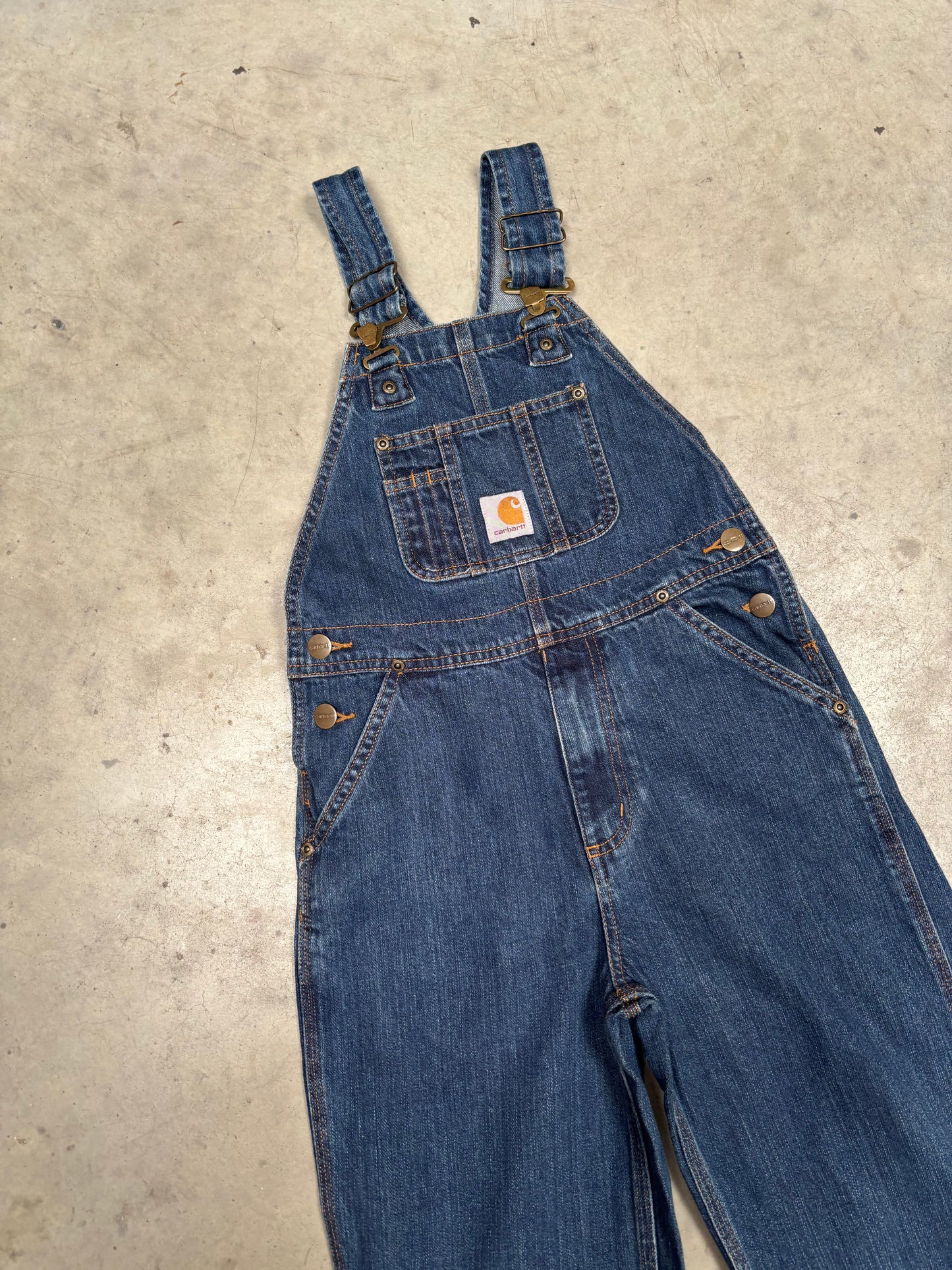 jeanssalopette Carhartt (7/8 jaar)