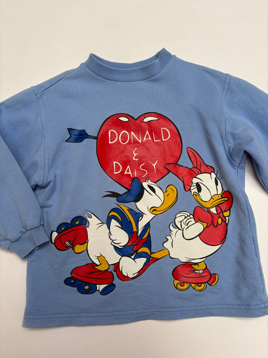 sweater Donald & Daisy (5/6 jaar)