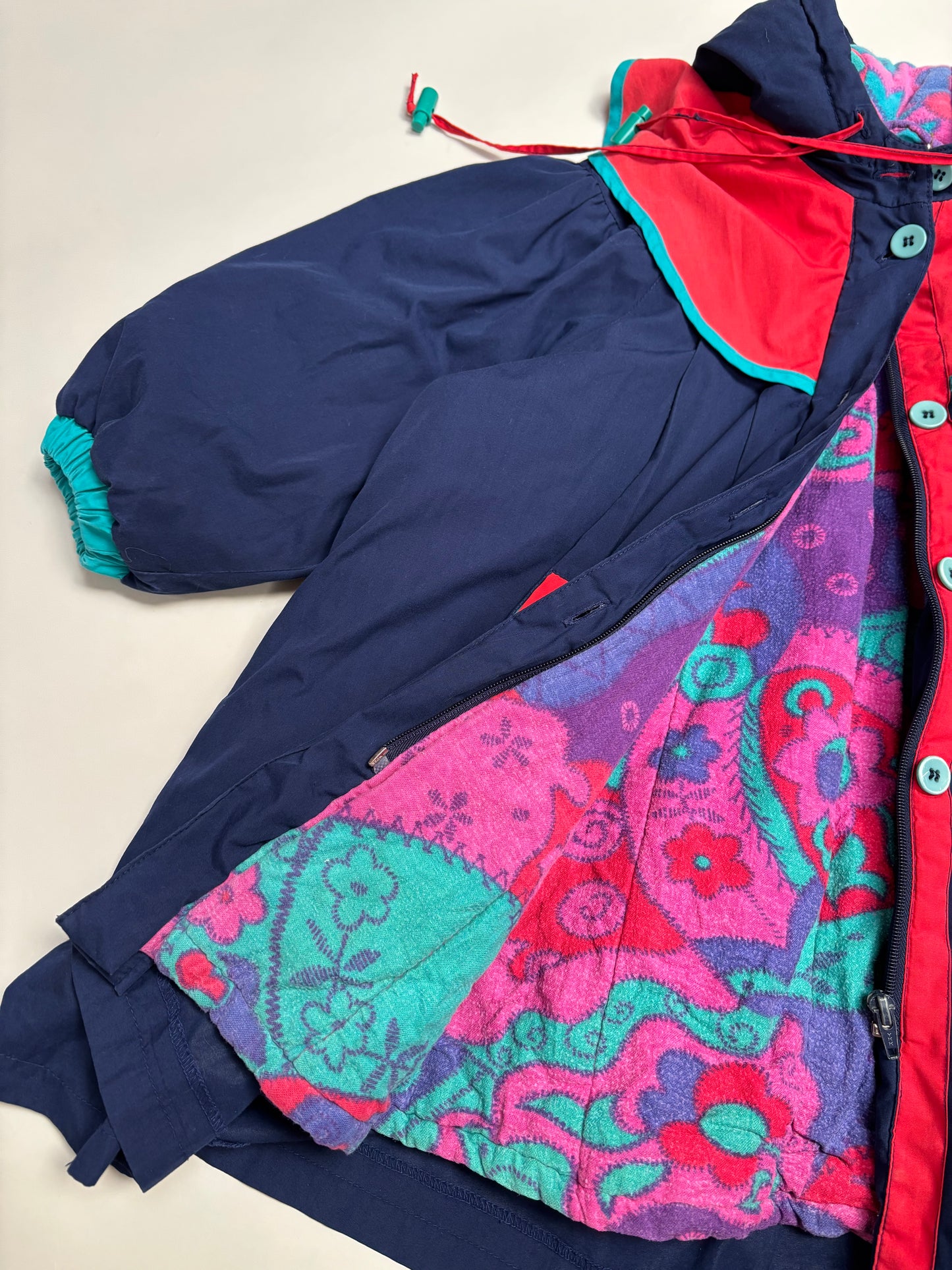 Winterjas met kap (4/5 jaar)