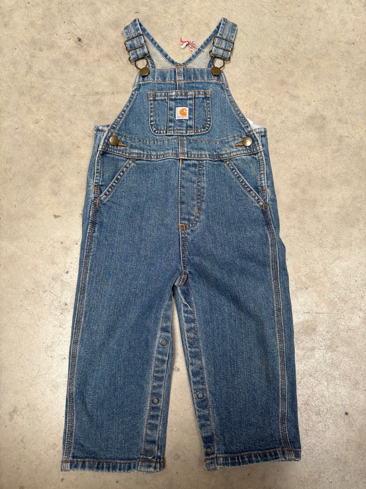 jeanssalopette Carhartt (18/24 mnd)