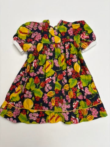 jurk tropische print (3 jaar)