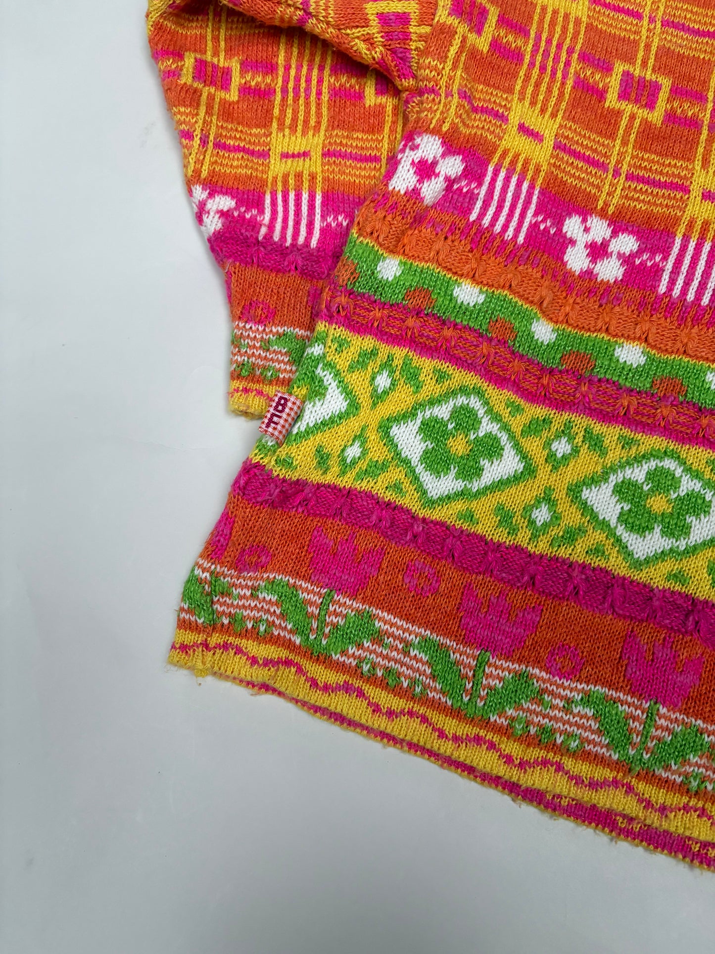 kleurrijke katoen knit (8/10 jaar)