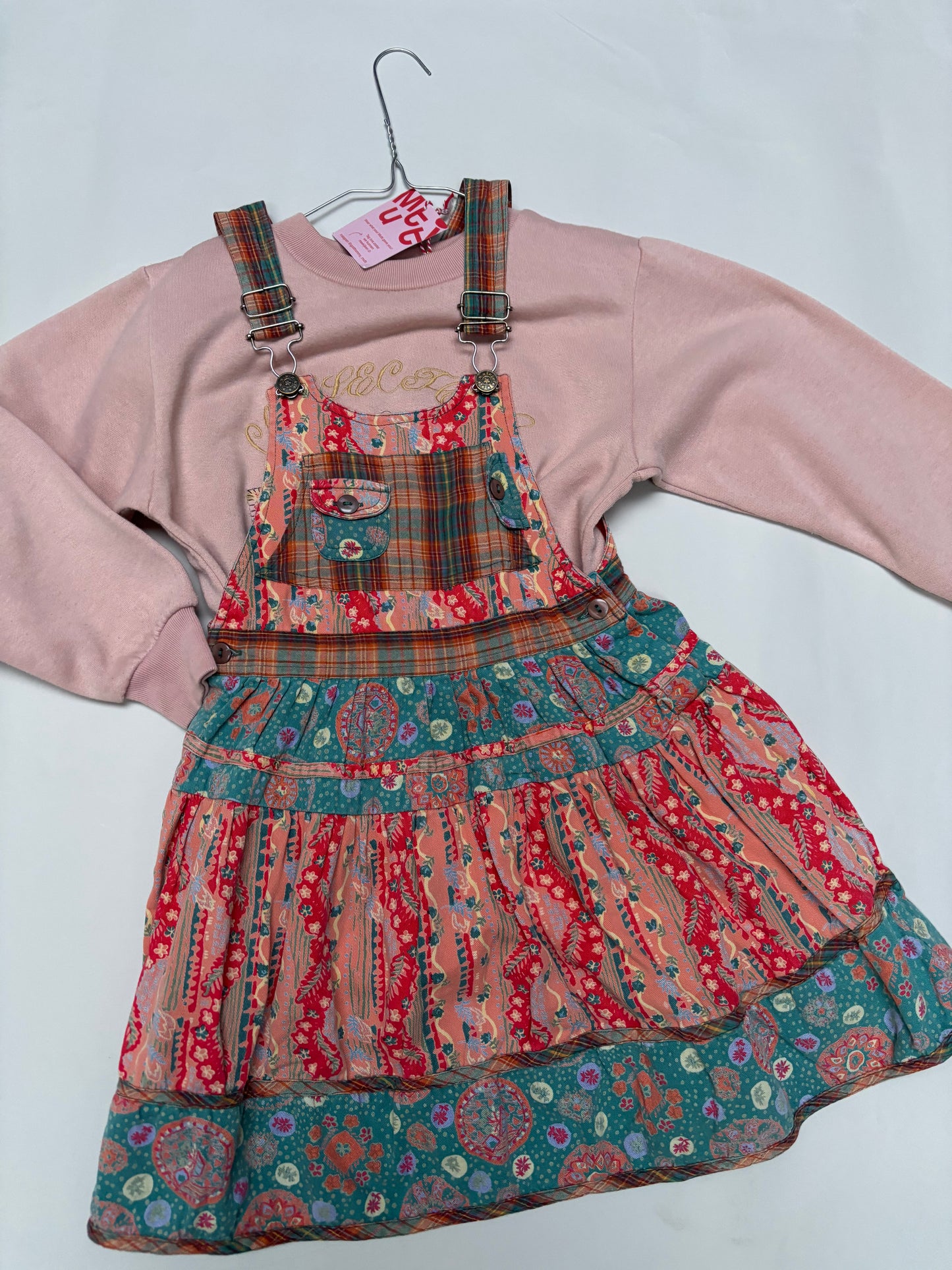 zachtroze sweater (8 jaar)