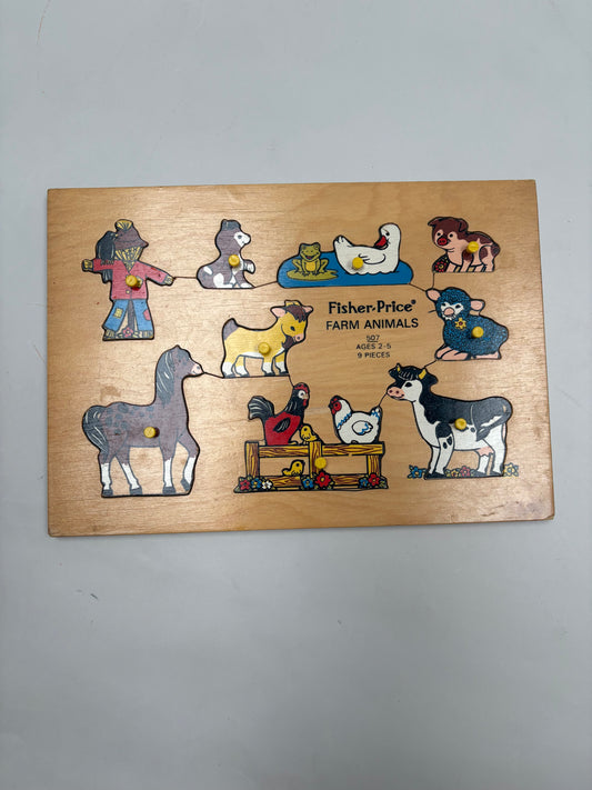Fisher-Price puzzel 'farm animals'