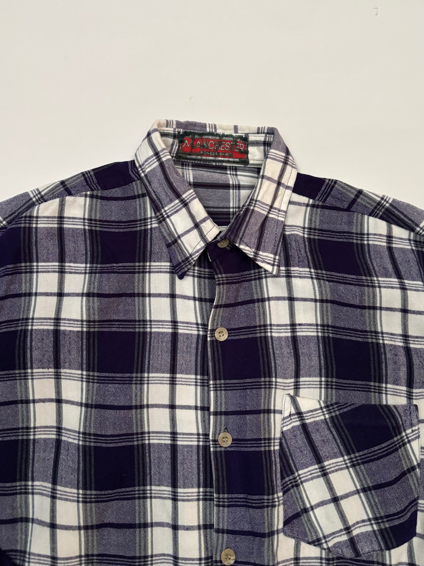 blauw-wit hemd (M/L)