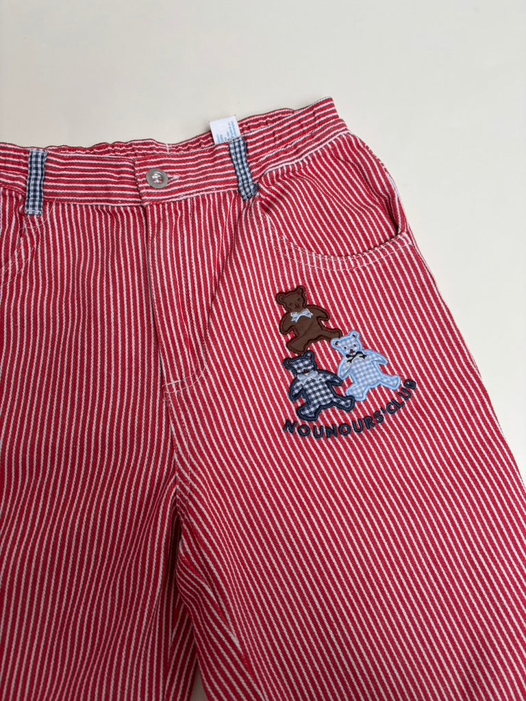 rode bermuda (7/8 jaar)