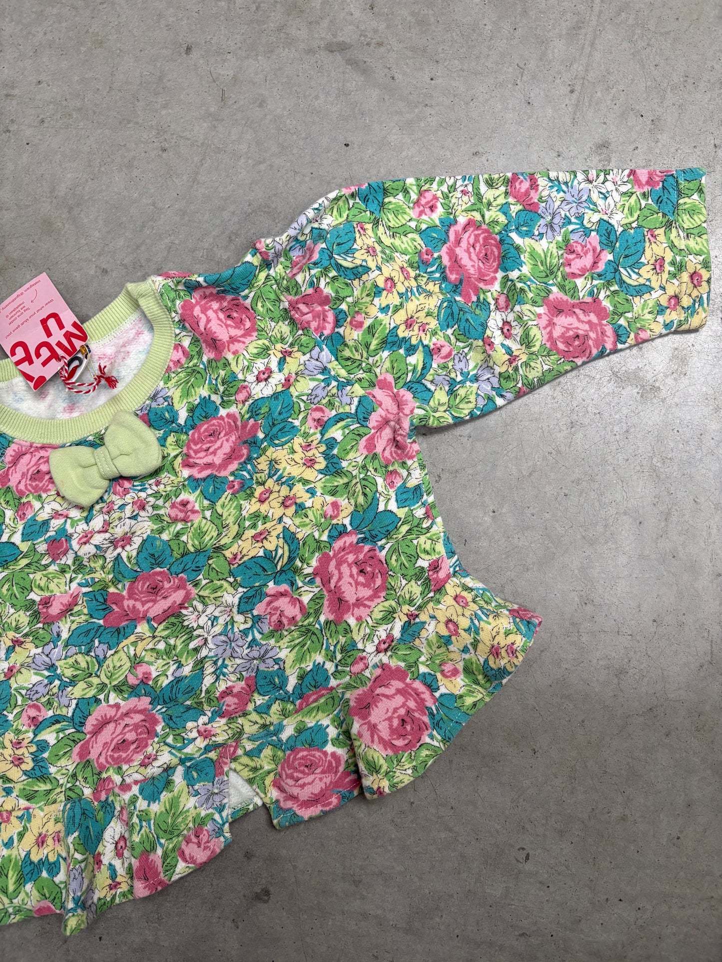 sweater bloemen (3/4 jaar)