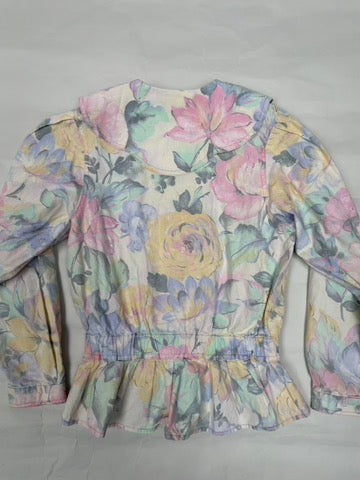 bloes met bloemen (8 jaar)