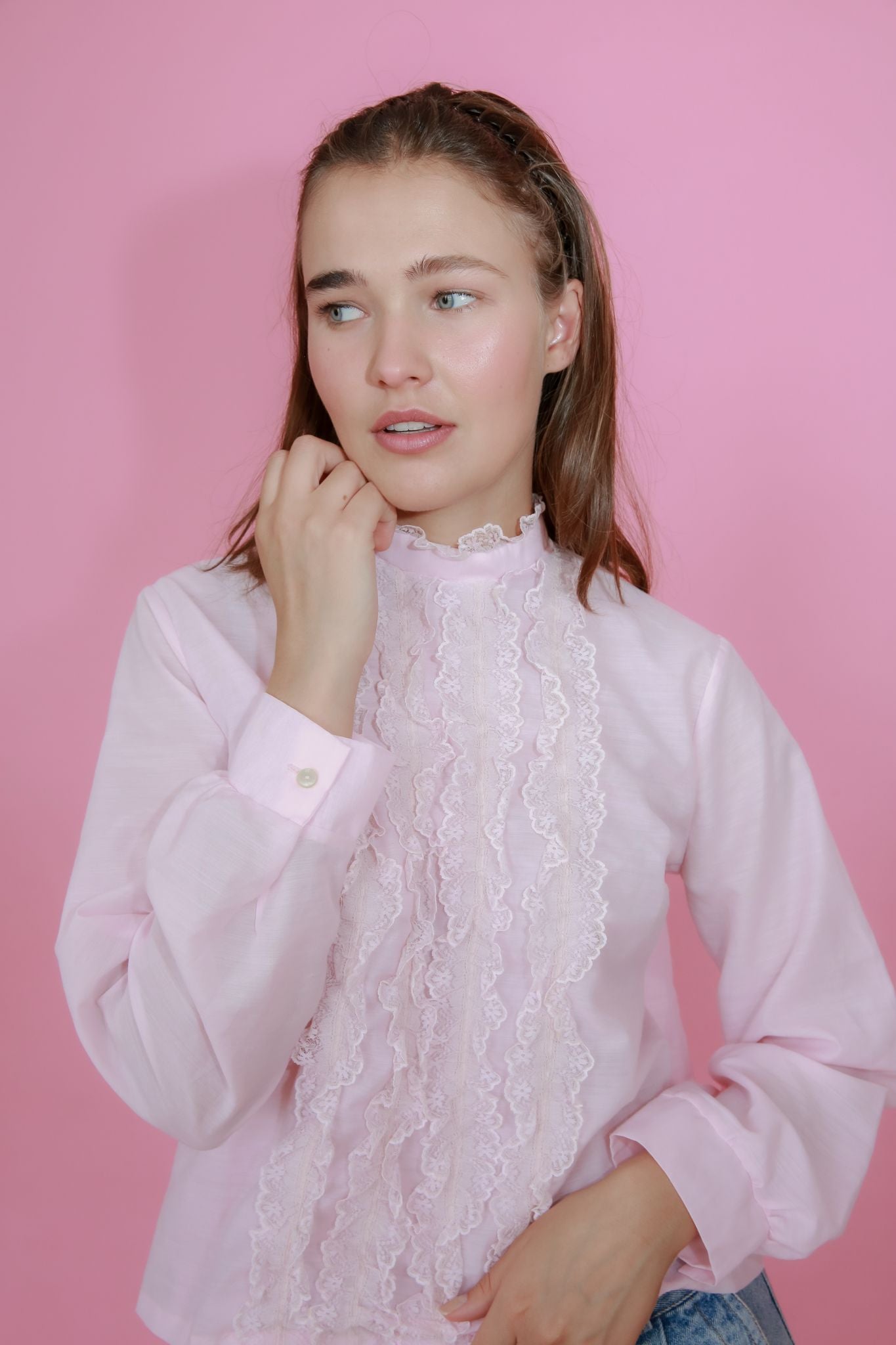 ruffled bloesje (S)