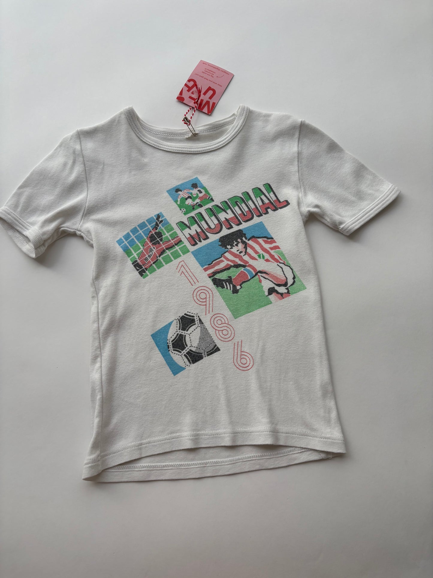 cup mondial '98 T-shirt (maat 104)