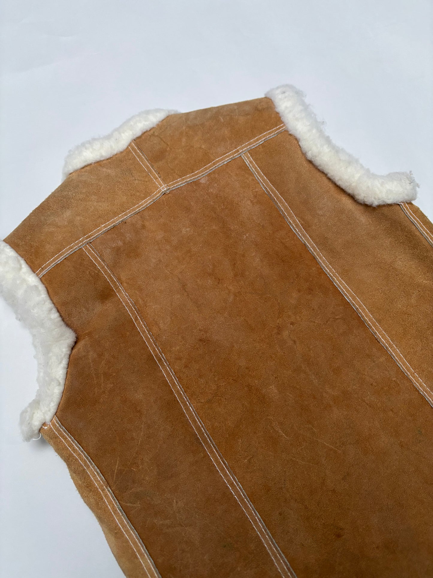 warme wolllen vest (7/8 jaar)