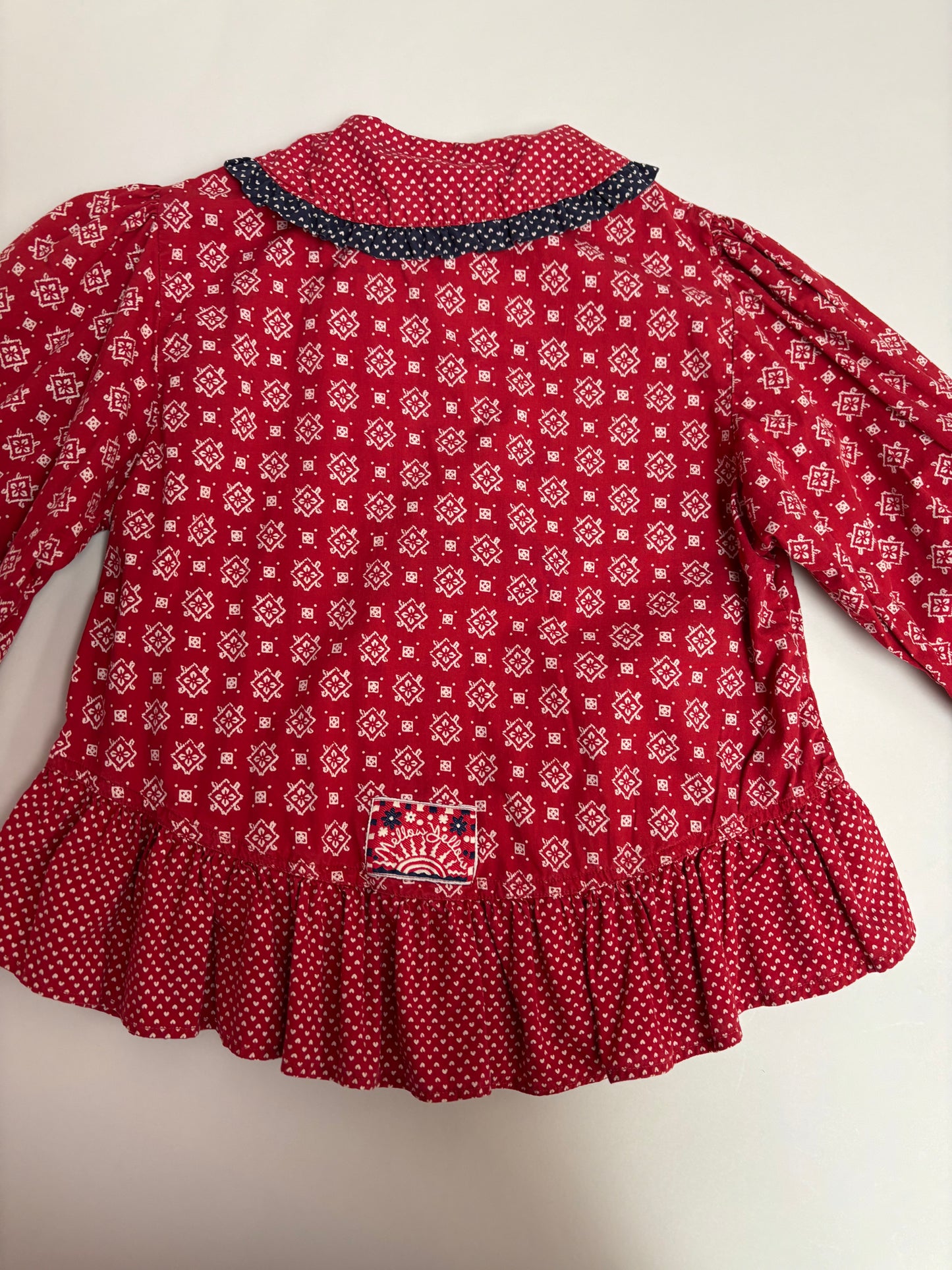 peplum top (6 jaar)
