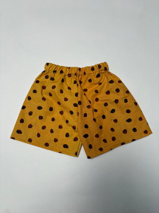 short met print (handgemaakt door MUTTI) (4/6 jaar)