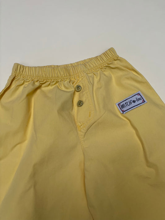 baby broek geel (12 mnd)