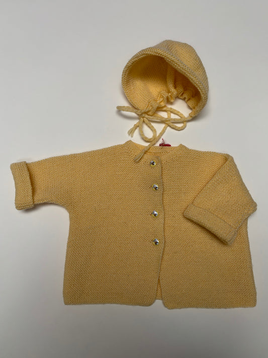 baby knit setje (1/3 mnd)