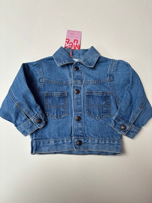 Jeansjas baby (12 mnd)