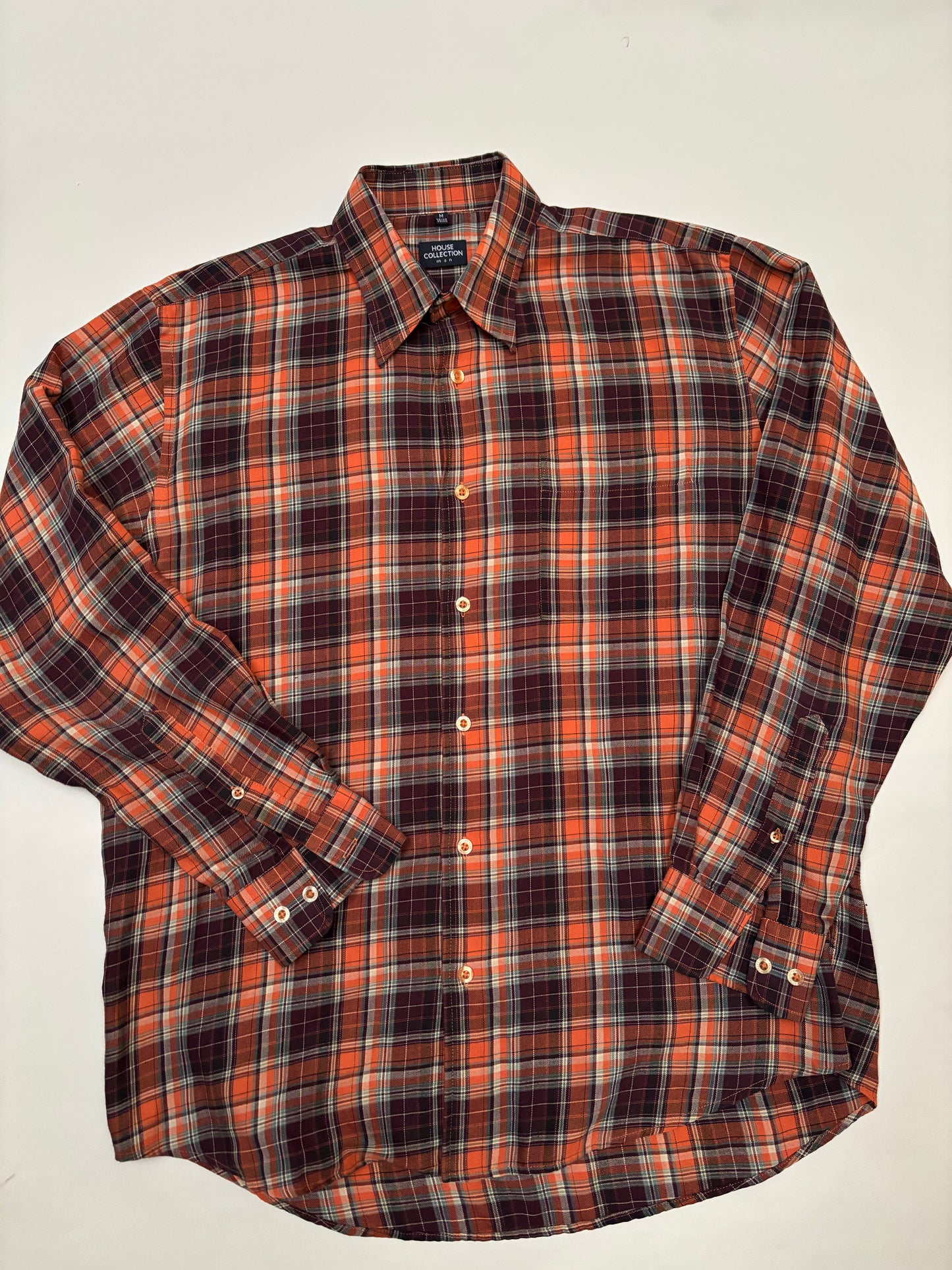 oranje-bruin hemd (L/XL)