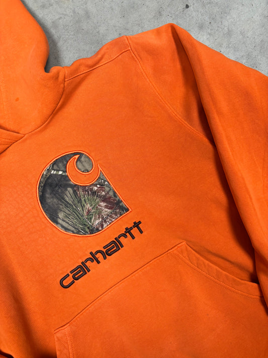 oranje hoodie (12/14 jaar)