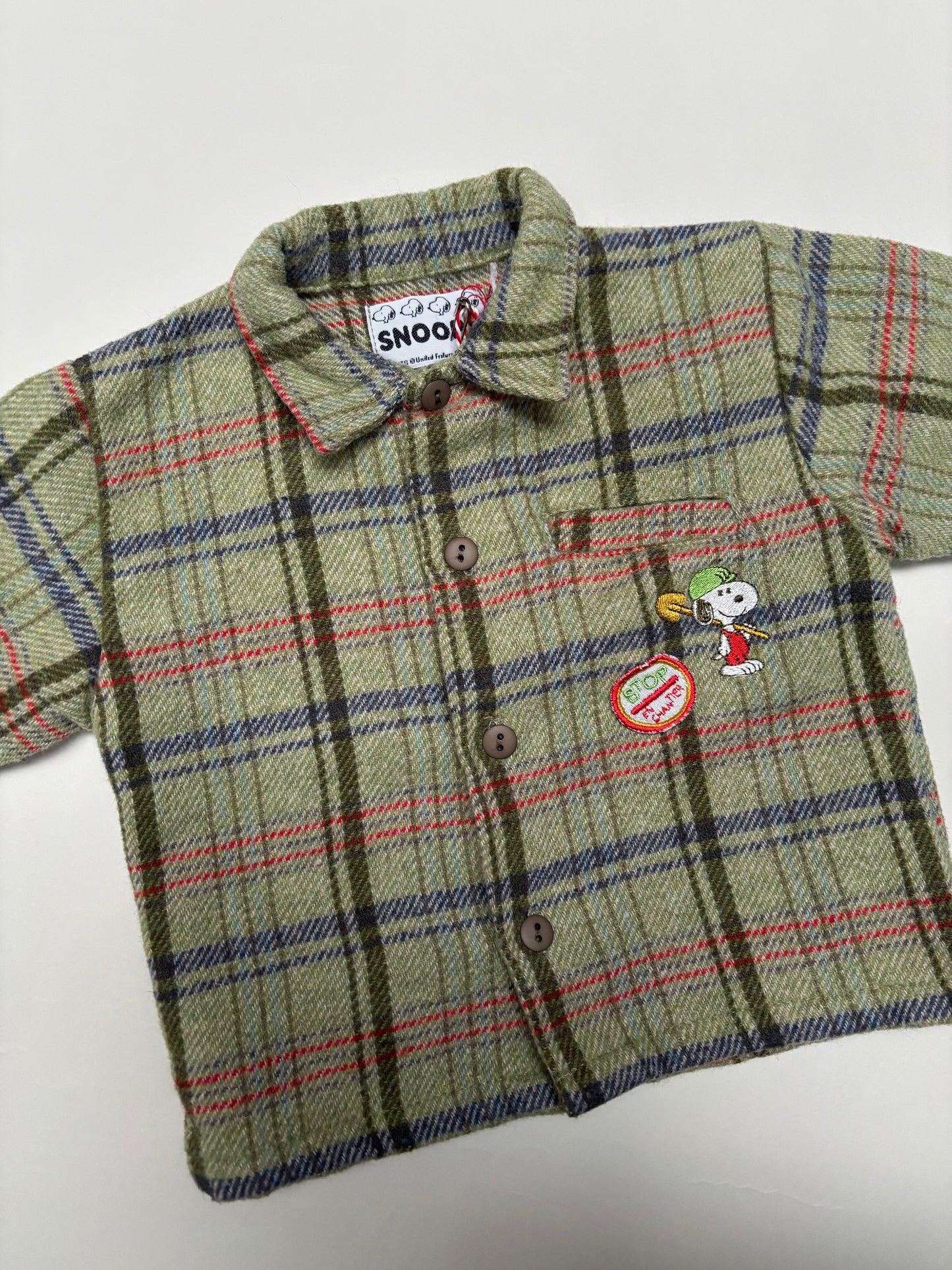 warm hemdje Snoopy (6 mnd)