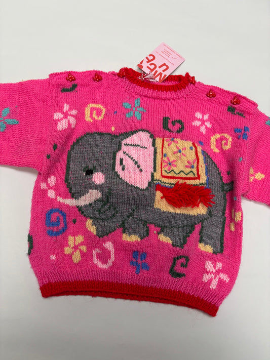 olifanten knit (18/24 mnd)