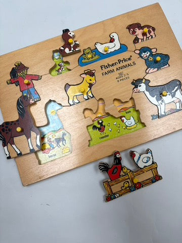 Fisher-Price puzzel 'farm animals'