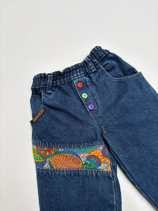 jeans met kleurrijke details (2 jaar)