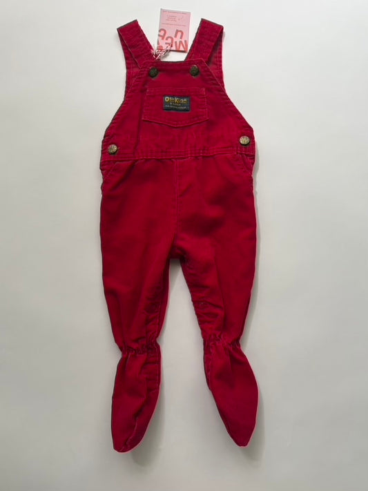 baby Oshkosh salopette met voetjes (maat 62)