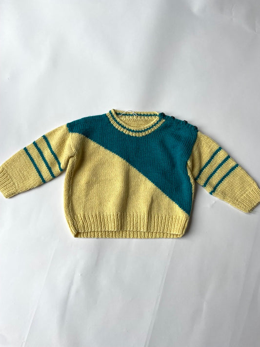 colorblock knit (2/3 jaar)
