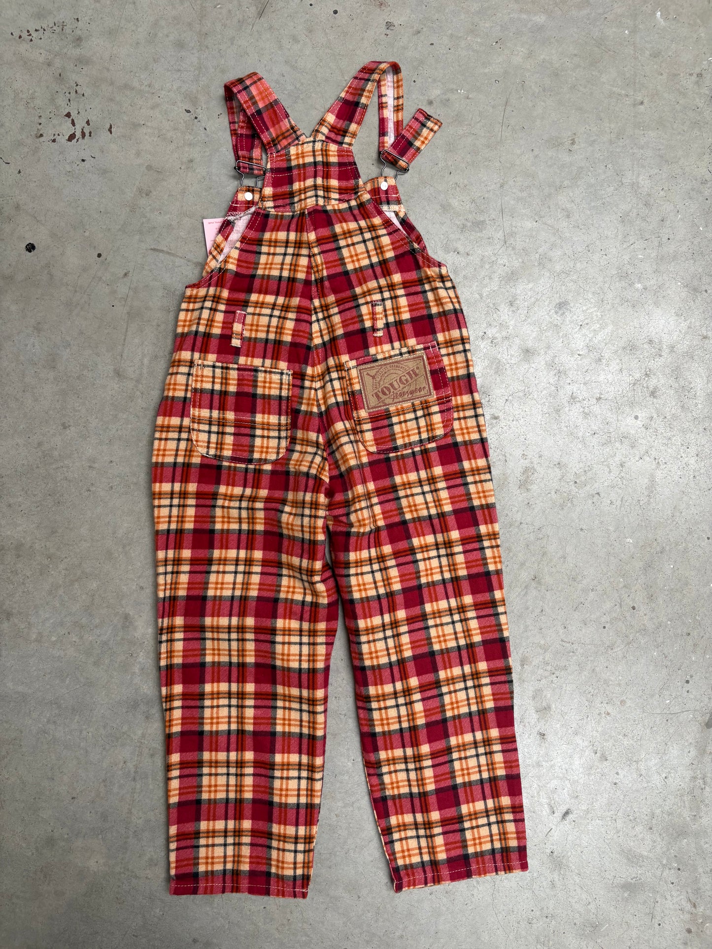 Salopette ruitjes (6 jaar)