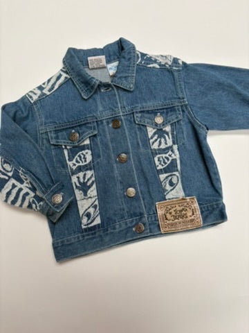 jeansjasje zeeprint (18 mnd)