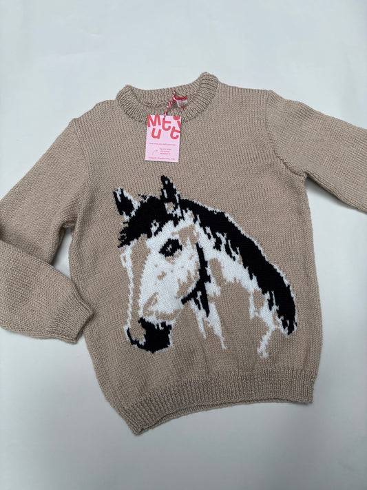 knit met paardje (5/7 jaar)