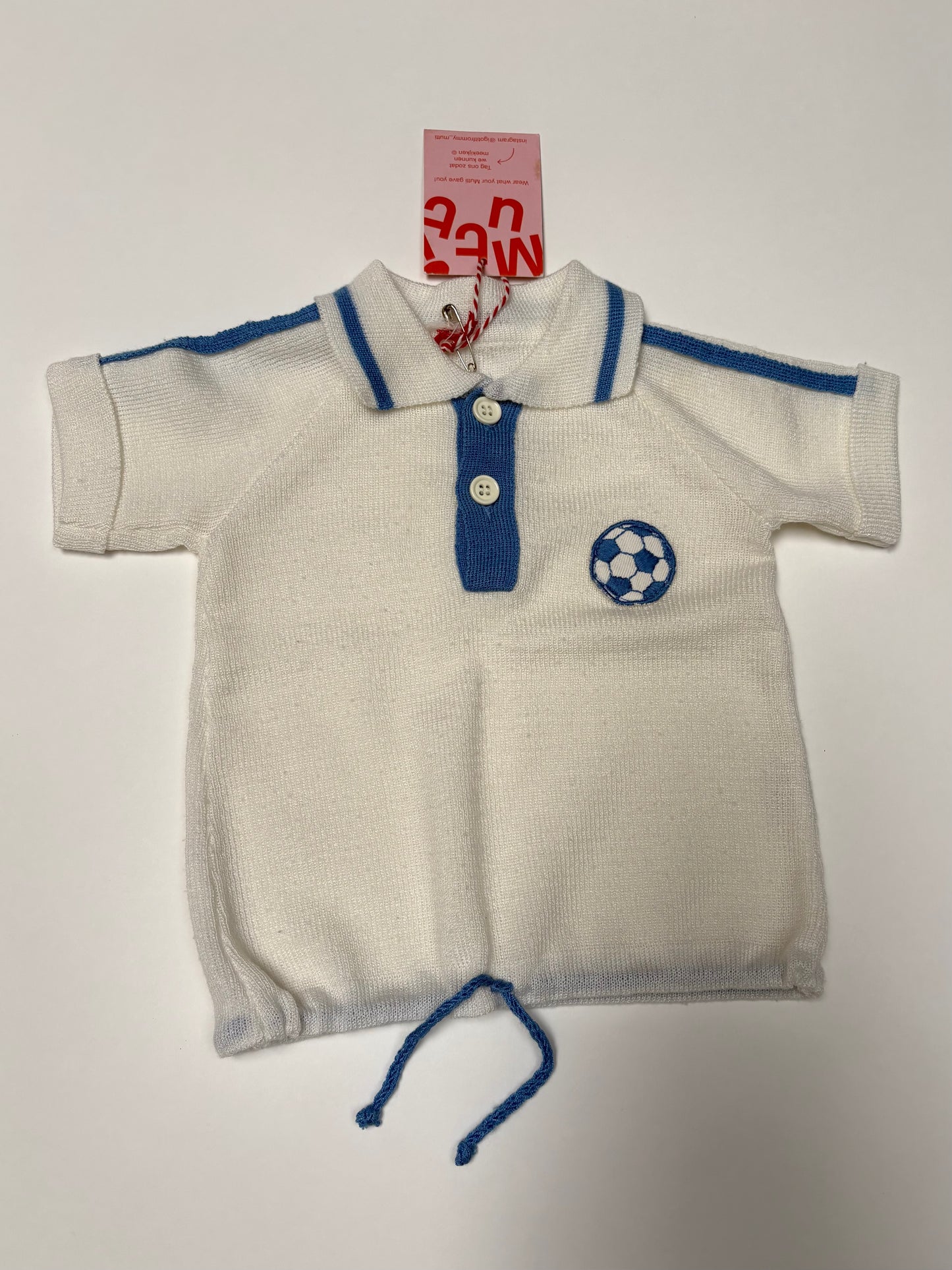 baby T-shirtje voetbal (1/3 mnd)