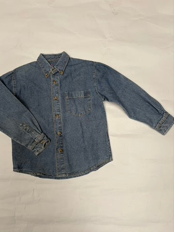 jeanshemd (7/8 jaar)