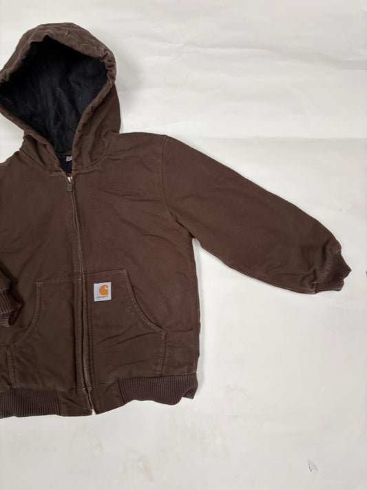 bruine Carhartt Detroit jas (7/8 jaar)