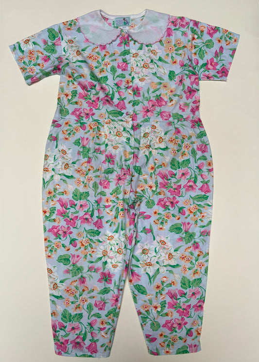 jumpsuit bloemen (5 jaar)