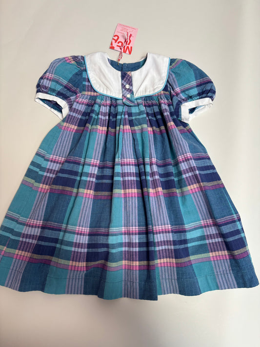 jurk ruitjes (3 jaar)