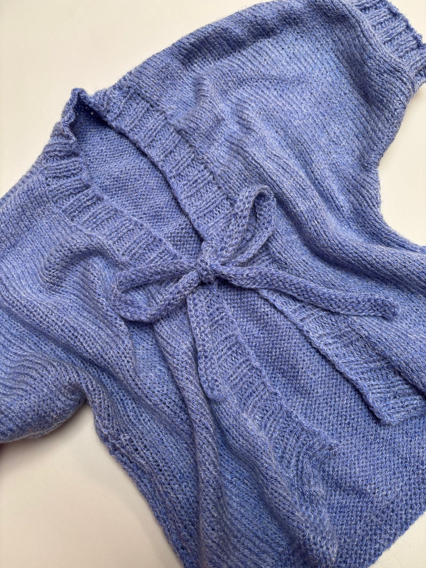 gebreid vestje (5/6 jaar)