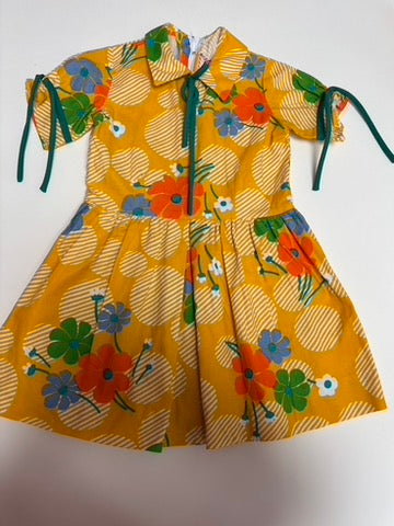 jurk met print (4/5 jaar)