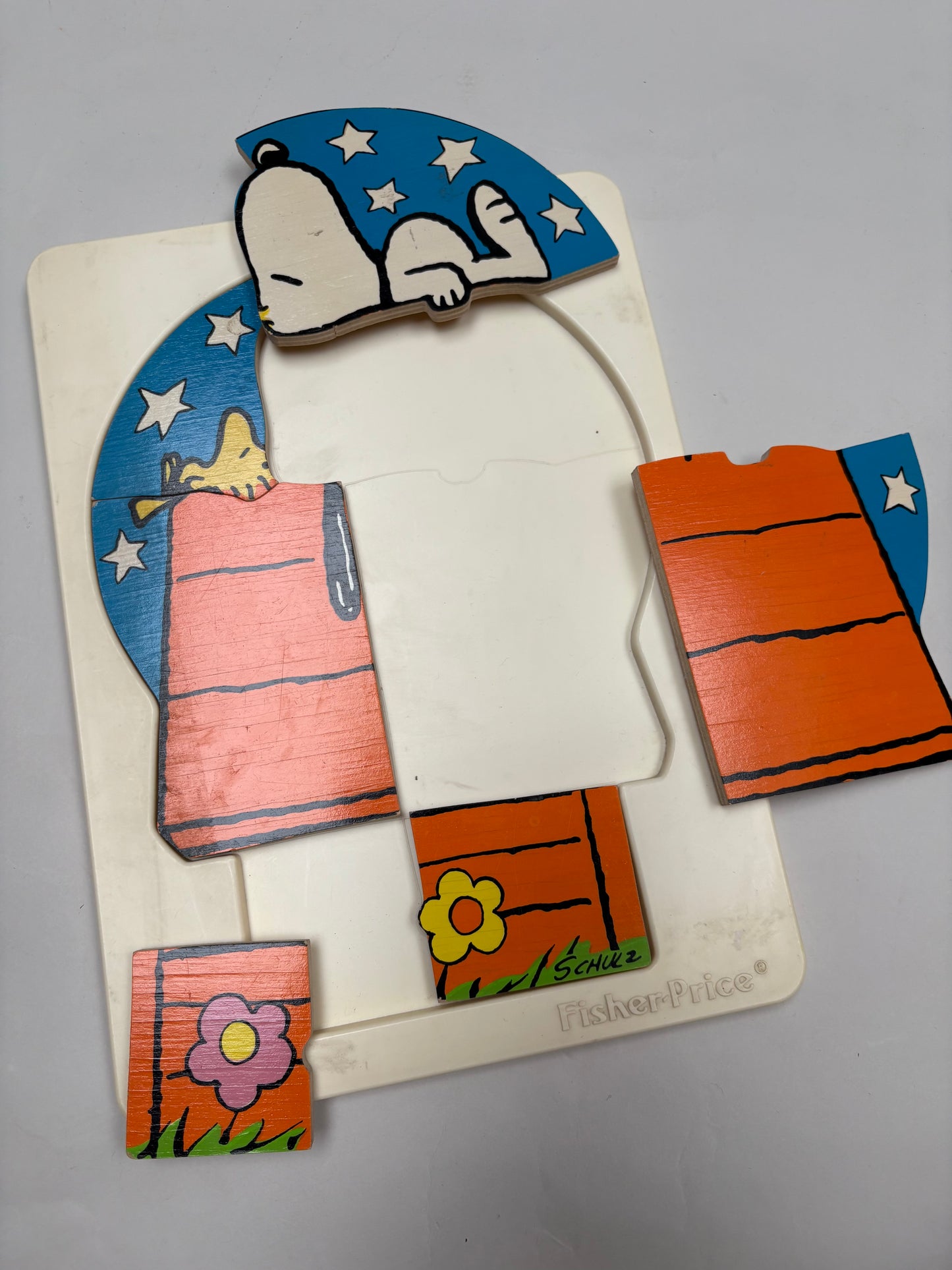 Fisher Price puzzel SNOOPY
