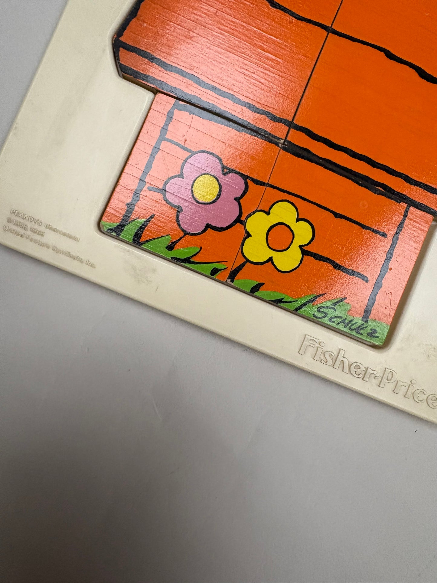 Fisher Price puzzel SNOOPY