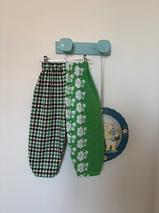 Bloemen + ruitjes (2/3 jaar)