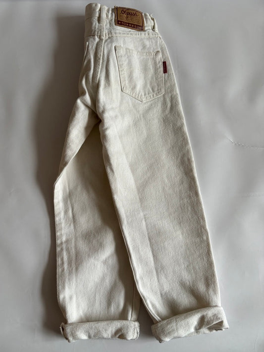 witte baggy jeans (8 jaar)