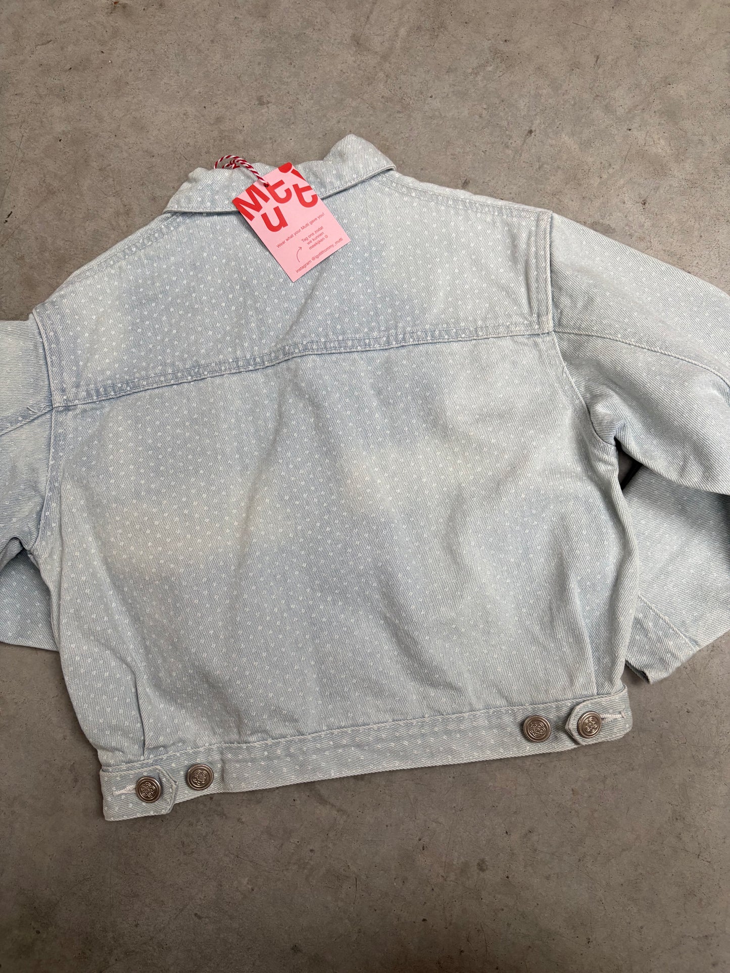 lichte jeansjas (6 jaar)