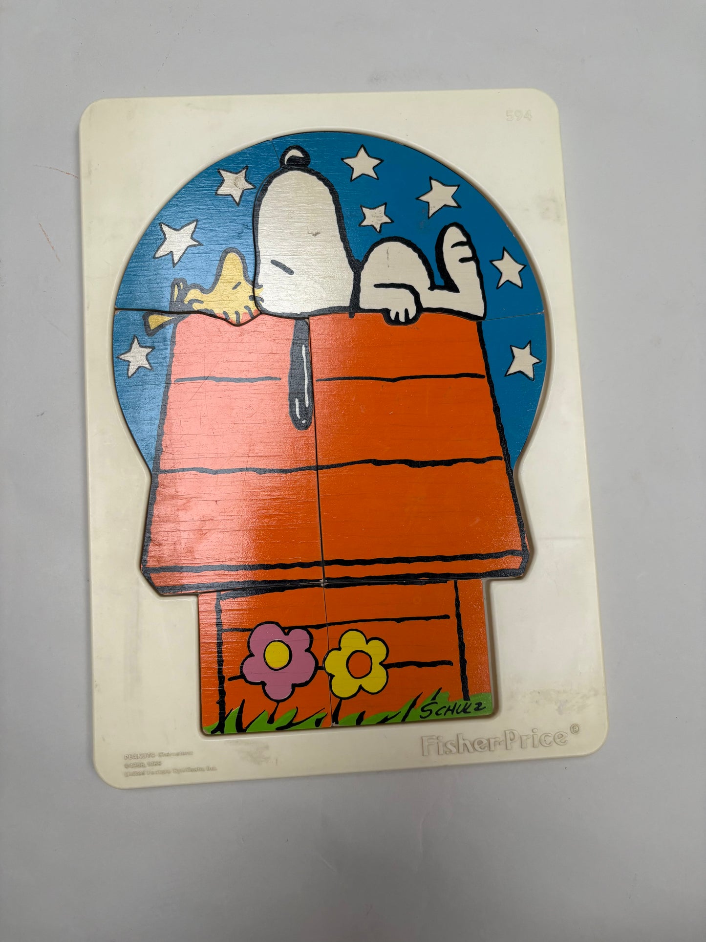 Fisher Price puzzel SNOOPY