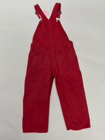 rode carhartt salopette (4 jaar)