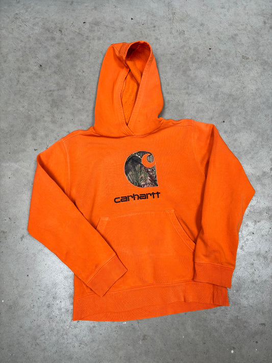oranje hoodie (12/14 jaar)