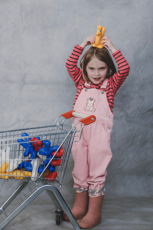 salopette velours (4/5 jaar)